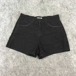 Urban Outfitters Silence Noise Shorts 8 High Rise Black Mom Shorts Retro 90s Jea